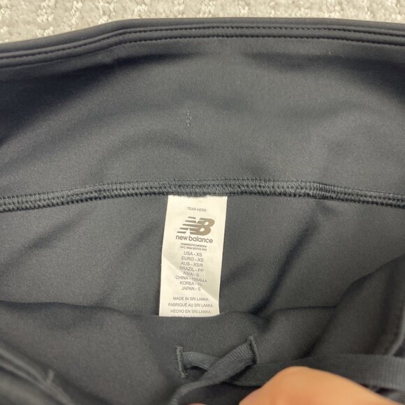 New Balance Printed Accelerate Black Reflective Running Mid Rise Tight Wom XS - Picture 6 of 14